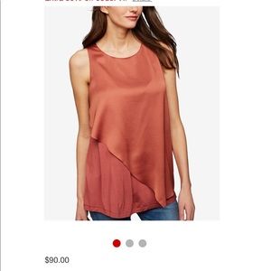 Ripe brand rust orange nursing top